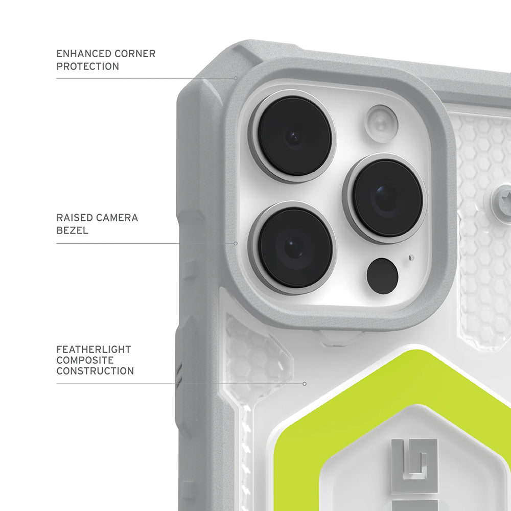 MagSafe-kotelo Apple iPhone 17 Prolle, Urban Armor Gear, Pathfinder Clear, Vihreä