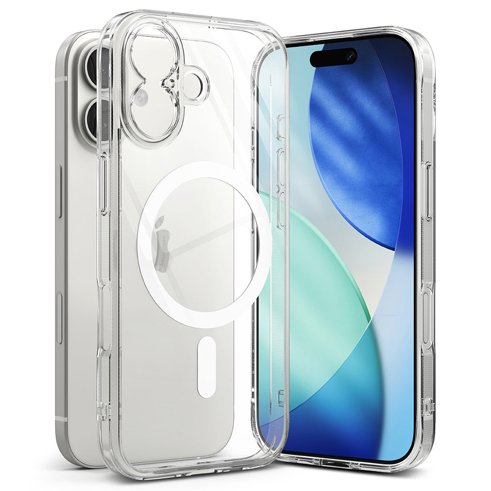 MagSafe-kotelo Apple iPhone 17:lle, Ringke, Fusion, Läpinäkyvä