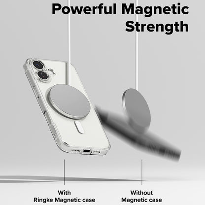 MagSafe-kotelo Apple iPhone 17:lle, Ringke, Fusion, Läpinäkyvä