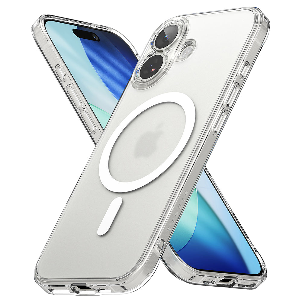 MagSafe-kotelo Apple iPhone 17:lle, Ringke, Fusion, Matta Läpinäkyvä