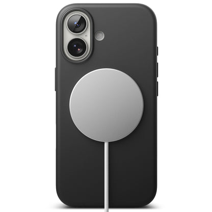 MagSafe-kotelo Apple iPhone 17:lle, Ringke, Silikoni, Musta
