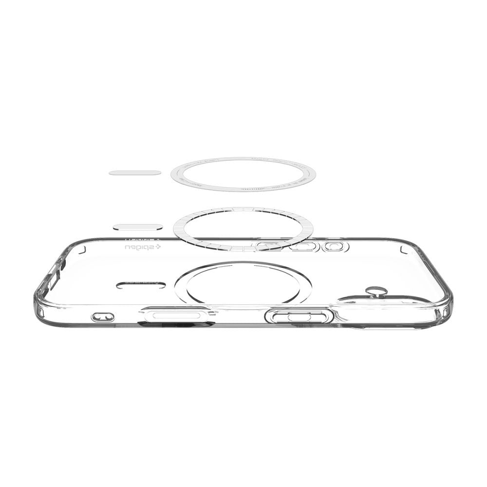MagSafe-kotelo Apple iPhone 17:lle, Spigen, Liquid Crystal, Valkoinen