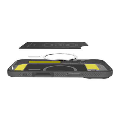 MagSafe-kotelo Apple iPhone 17:lle, Spigen, Rugged Armor, Harmaa