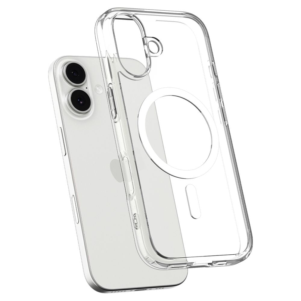 MagSafe-kotelo Apple iPhone 17:lle, Spigen, Ultra Hybrid, Valkoinen