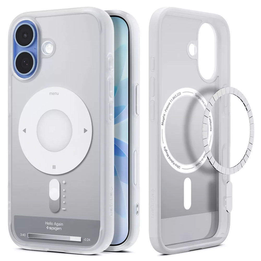 MagSafe-kotelo Apple iPhone 17:lle, Spigen, Ultra Hybrid Classic, Hopea