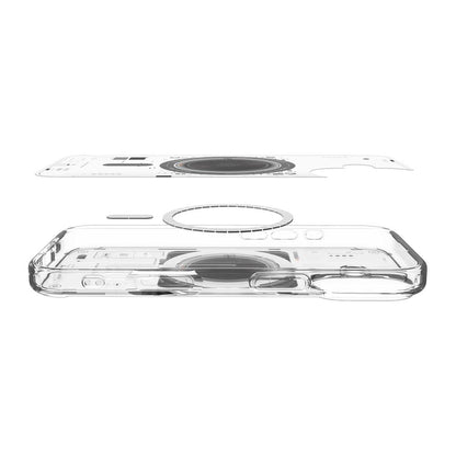 MagSafe-kotelo Apple iPhone 17:lle, Spigen, Ultra Hybrid Neo One, Läpinäkyvä
