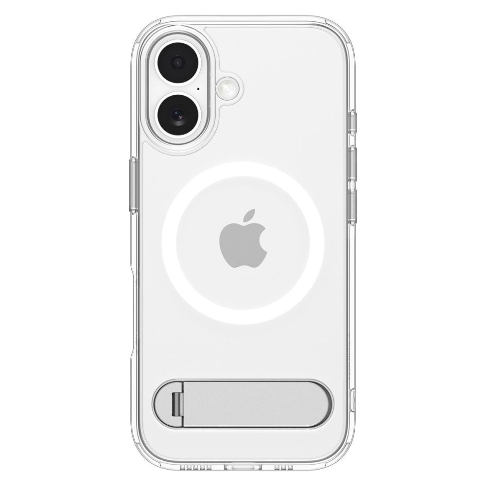 MagSafe-kotelo Apple iPhone 17:lle, Spigen, Ultra Hybrid S, Läpinäkyvä