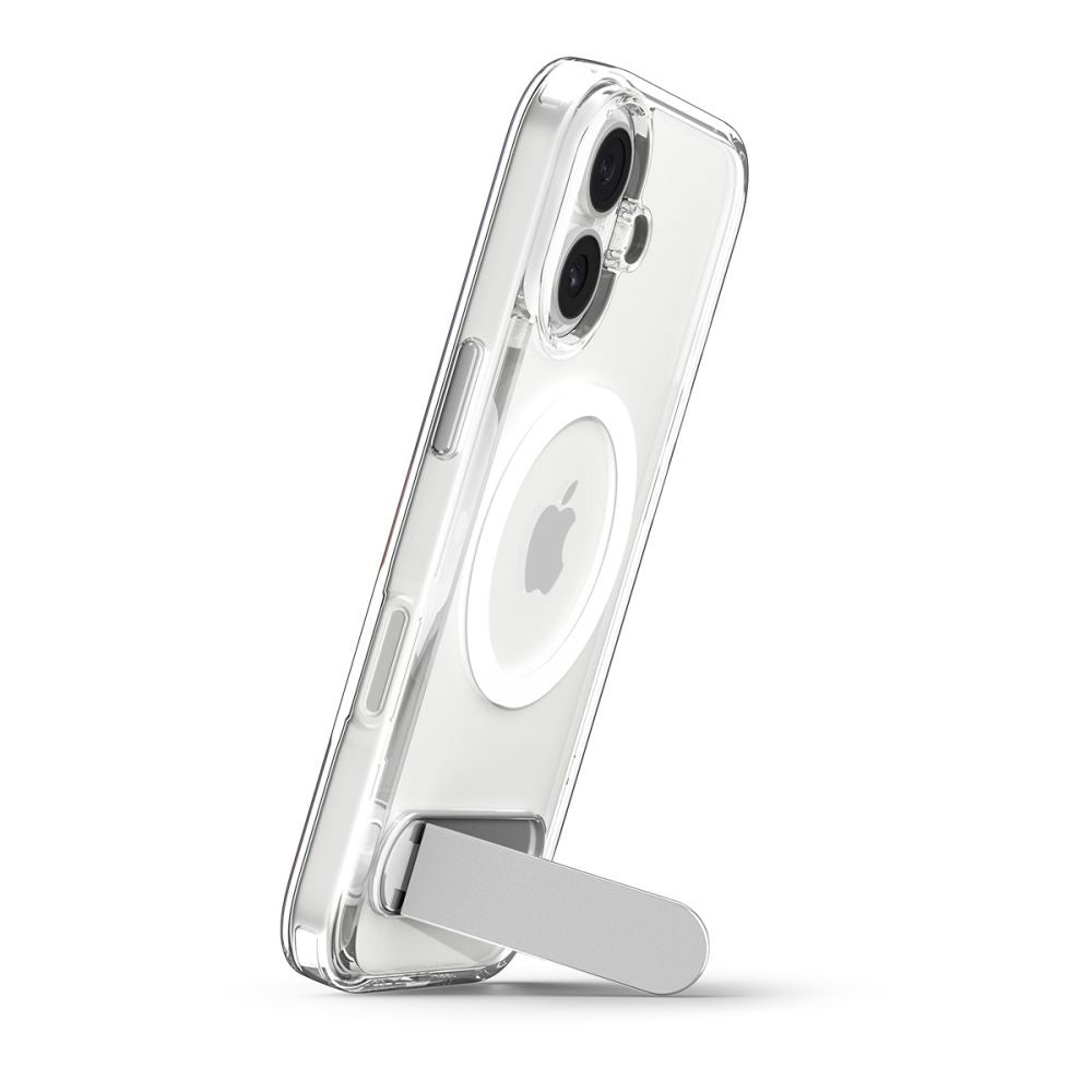 MagSafe-kotelo Apple iPhone 17:lle, Spigen, Ultra Hybrid S, Läpinäkyvä