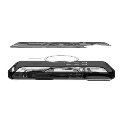 MagSafe-kotelo Apple iPhone 17:lle, Spigen, Ultra Hybrid Zero One, Musta