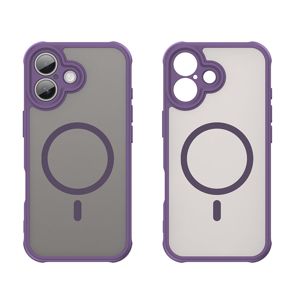 MagSafe-kotelo Apple iPhone 17:lle, Techsuit, HaloFrost II, Violetti