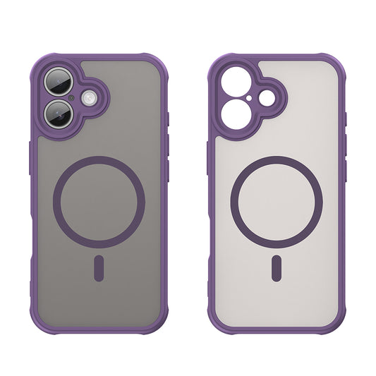 MagSafe-kotelo Apple iPhone 17:lle, Techsuit, HaloFrost II, Violetti