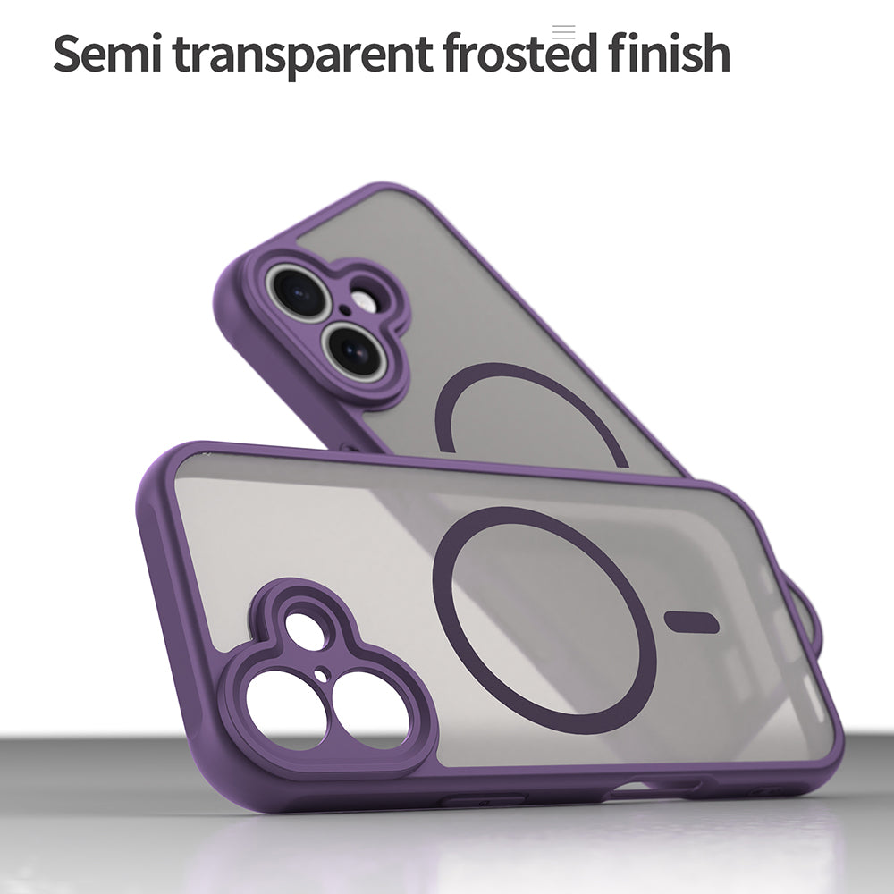 MagSafe-kotelo Apple iPhone 17:lle, Techsuit, HaloFrost II, Violetti