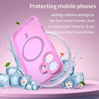 MagSafe-kotelo Apple iPhone 17:lle, Techsuit, HaloFrost II, Pinkki