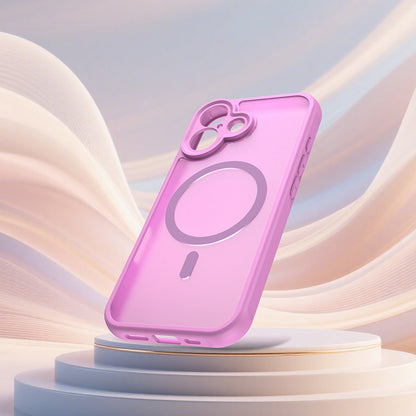 MagSafe-kotelo Apple iPhone 17:lle, Techsuit, HaloFrost II, Pinkki