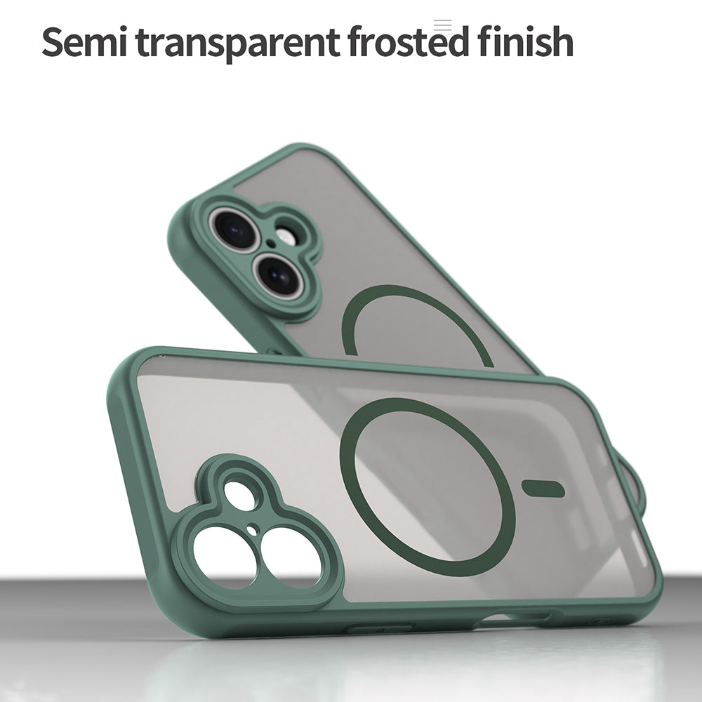 MagSafe-kotelo Apple iPhone 17:lle, Techsuit, HaloFrost II, Vihreä
