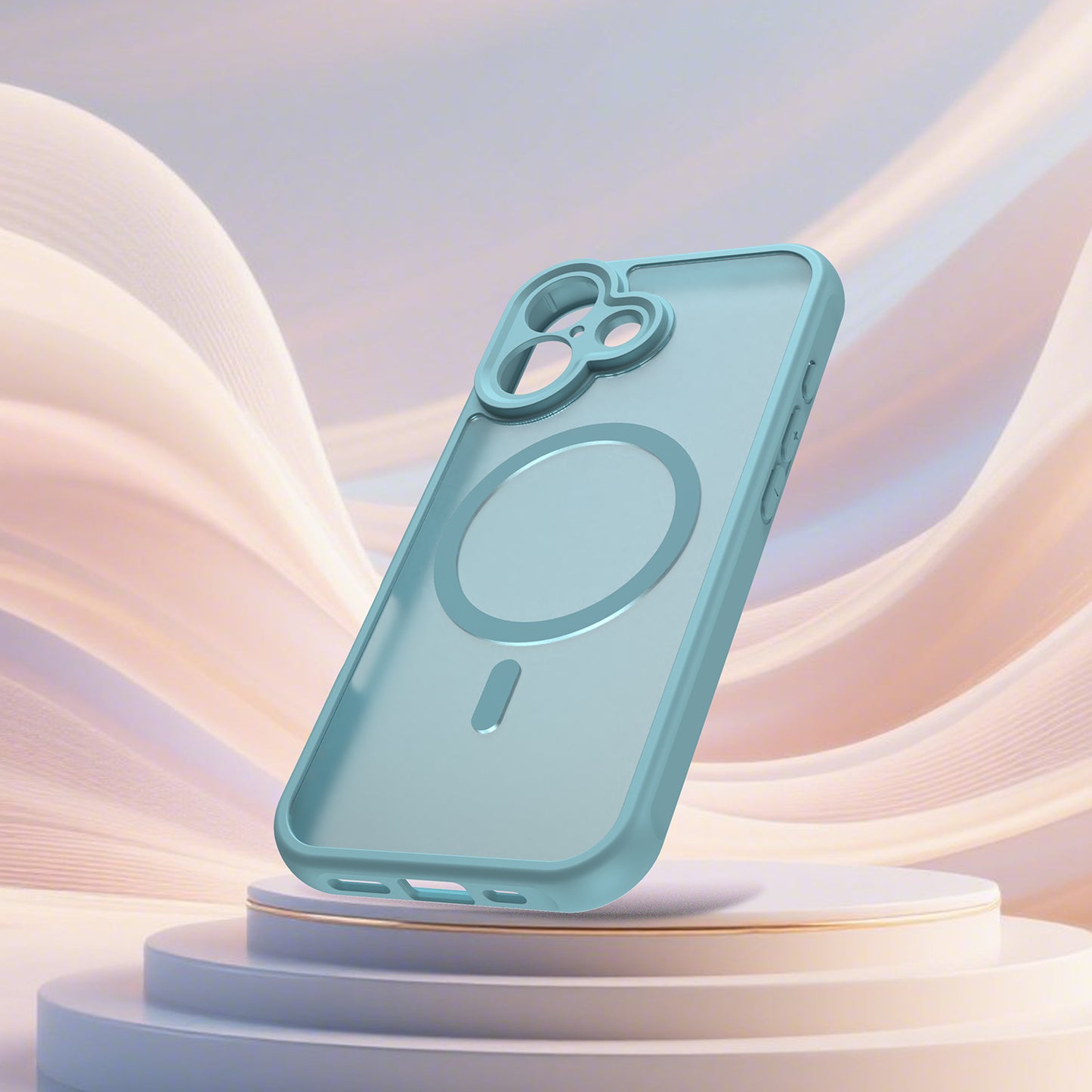 MagSafe-kotelo Apple iPhone 17:lle, Techsuit, HaloFrost II, Vaaleanvihreä