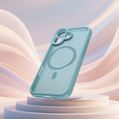 MagSafe-kotelo Apple iPhone 17:lle, Techsuit, HaloFrost II, Vaaleanvihreä
