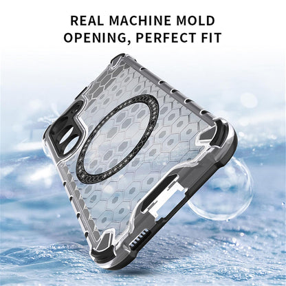 MagSafe-kotelo Apple iPhone 17:lle, Techsuit, HoneyComb Shield, Valkoinen