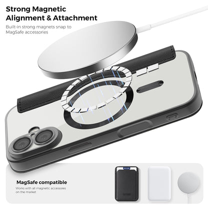 MagSafe-kotelo Apple iPhone 17:lle, Techsuit, SmartMag Book, Pinkki