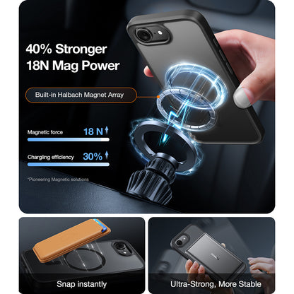 MagSafe-kotelo Apple iPhone 17:lle, Torras, Guardian, Läpinäkyvä