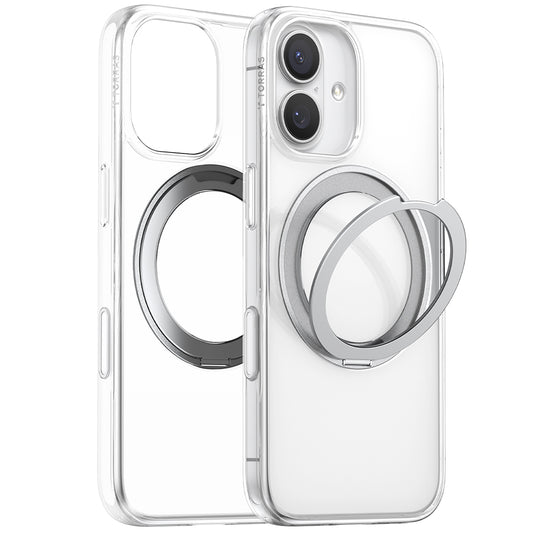 MagSafe-kotelo Apple iPhone 17:lle, Torras, Ostand Pro, Läpinäkyvä