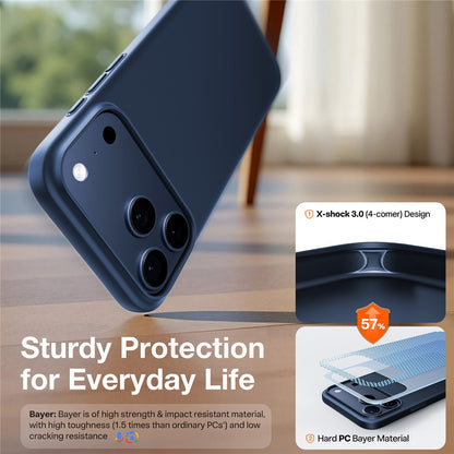 MagSafe-kotelo Apple iPhone 17:lle, Torras, SlimFit, Musta