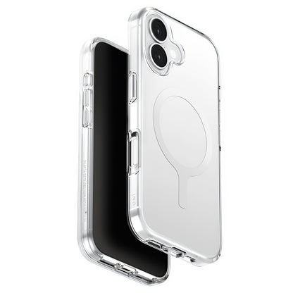 MagSafe-kotelo Apple iPhone 17:lle, UNIQ, Clario MagClick, Läpinäkyvä