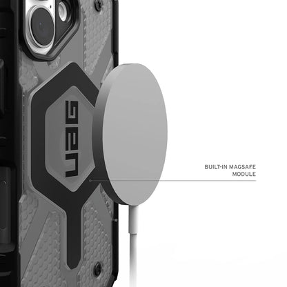 MagSafe-kotelo Apple iPhone 17:lle, Urban Armor Gear, Pathfinder Clear, Harmaa