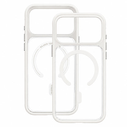 MagSafe-kuori Apple iPhone 18 Pro / 17 Pro -puhelimelle, Blueo, ihoystävällinen ja iskunkestävä, satiininvalkoinen