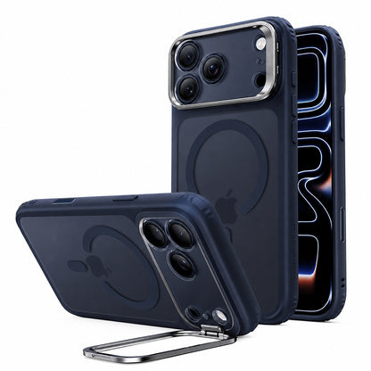 MagSafe-kuori Apple iPhone 18 Pro / 17 Pro:lle, ESR, Classic Hybrid Kickstand, satiininsininen
