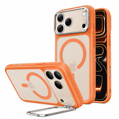 MagSafe-kuori Apple iPhone 18 Pro / 17 Pro:lle, ESR, Classic Hybrid Kickstand, satiininen oranssi