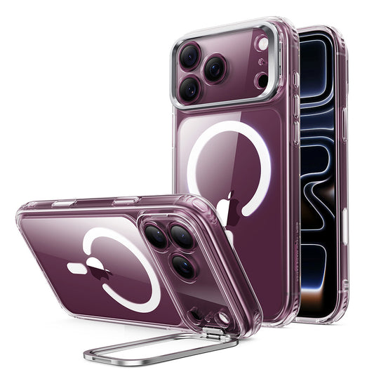MagSafe-kuori Apple iPhone 18 Pro / 17 Pro:lle, ESR, Classic Hybrid Kickstand, Läpinäkyvä