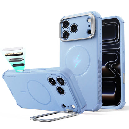 MagSafe-kuori Apple iPhone 18 Pro / 17 Pro:lle, ESR, Cyber Armor Kickstand, Sininen