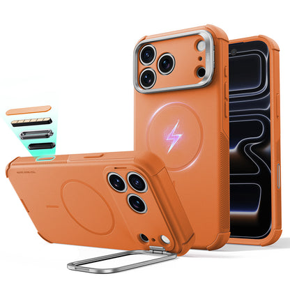 MagSafe-kuori Apple iPhone 18 Pro / 17 Pro:lle, ESR, Cyber Armor Kickstand, Oranssi