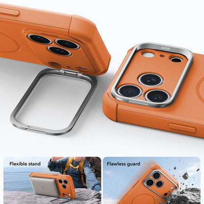 MagSafe-kuori Apple iPhone 18 Pro / 17 Pro:lle, ESR, Cyber Armor Kickstand, Oranssi