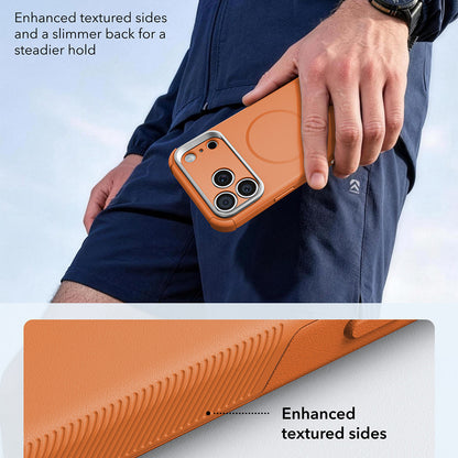 MagSafe-kuori Apple iPhone 18 Pro / 17 Pro:lle, ESR, Cyber Armor Kickstand, Oranssi