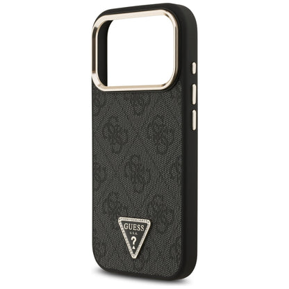 MagSafe-kuori Apple iPhone 18 Pro / 17 Pro:lle, Guess, 4G Triangle Logo, Musta