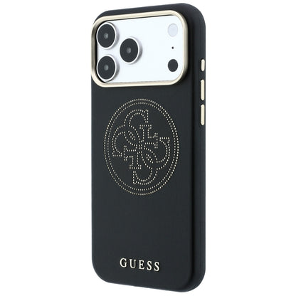 MagSafe-kuori Apple iPhone 18 Pro / 17 Pro:lle, Guess, Perforated 4G, Musta