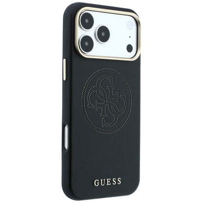 MagSafe-kuori Apple iPhone 18 Pro / 17 Pro:lle, Guess, Perforated 4G, Musta