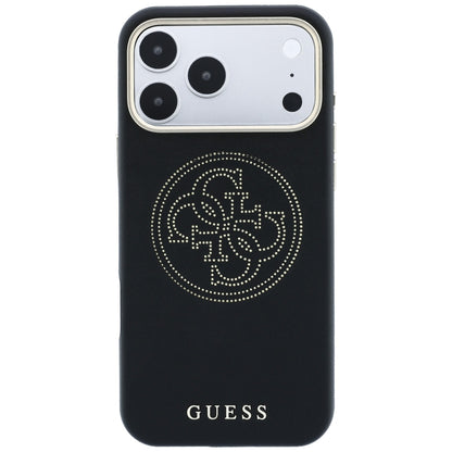 MagSafe-kuori Apple iPhone 18 Pro / 17 Pro:lle, Guess, Perforated 4G, Musta