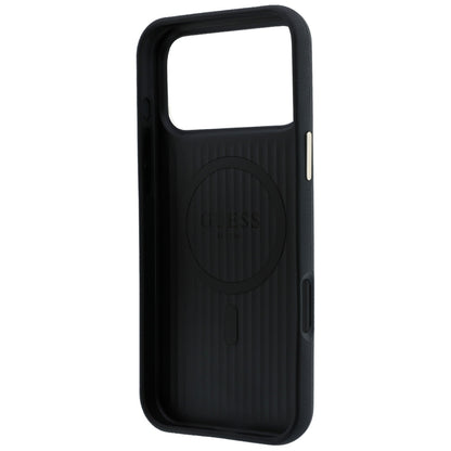 MagSafe-kuori Apple iPhone 18 Pro / 17 Pro:lle, Guess, Perforated 4G, Musta