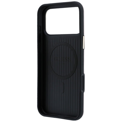 MagSafe-kuori Apple iPhone 18 Pro / 17 Pro:lle, Guess, Perforated 4G, Vaaleanpunainen