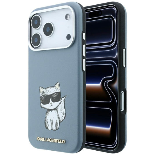 MagSafe-kuori Apple iPhone 18 Pro / 17 Pro:lle, Karl Lagerfeld, Choupette Sketch, Bleu