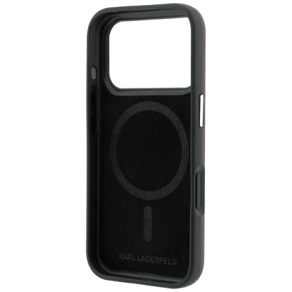 MagSafe-kuori Apple iPhone 18 Pro / 17 Pro:lle, Karl Lagerfeld, Choupette Sketch, Viininpunainen