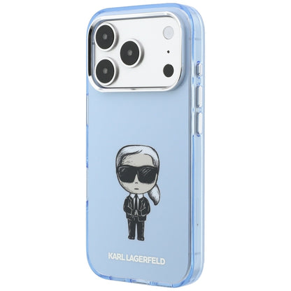 MagSafe-kuori Apple iPhone 18 Pro / 17 Pro:lle, Karl Lagerfeld, HC IML Ikonik Sketch Print, Sininen