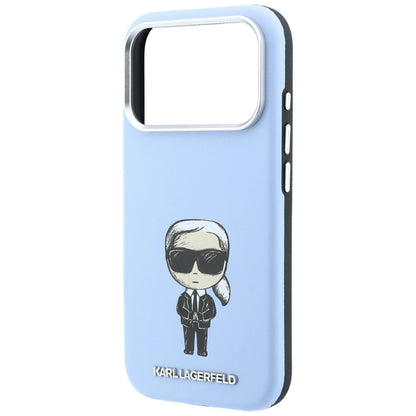 MagSafe-kuori Apple iPhone 18 Pro / 17 Pro:lle, Karl Lagerfeld, Ikonik Sketch, Sininen