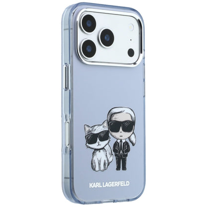MagSafe-kuori Apple iPhone 18 Pro / 17 Pro:lle, Karl Lagerfeld, IML KC Bodies Sketch Print, Sininen