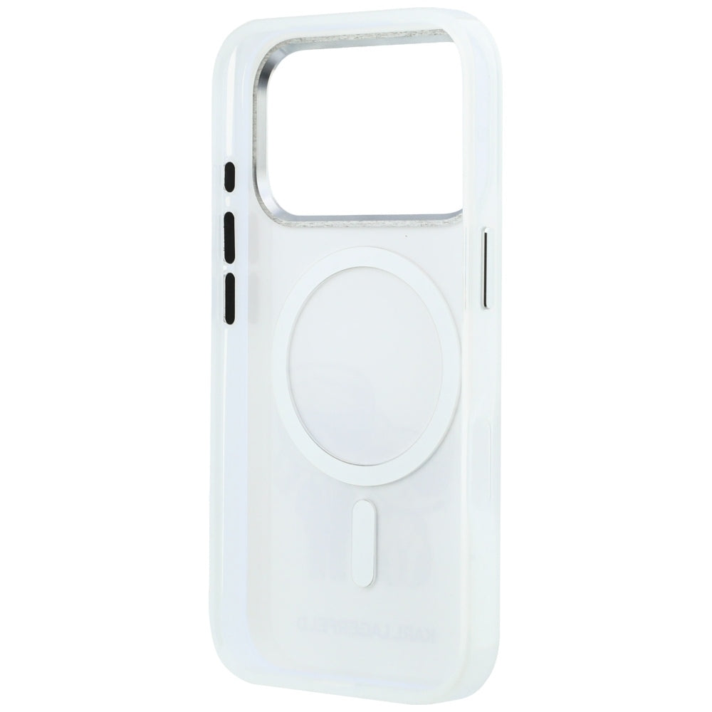 MagSafe-kuori Apple iPhone 18 Pro / 17 Pro:lle, Karl Lagerfeld, IML KC Bodies Sketch Print, Beige