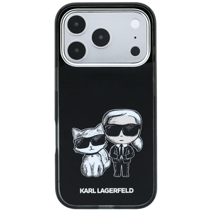 MagSafe Case for Apple iPhone 18 Pro / 17 Pro, Karl Lagerfeld, KC Bodies Sketch, Black