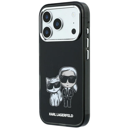 MagSafe Case for Apple iPhone 18 Pro / 17 Pro, Karl Lagerfeld, KC Bodies Sketch, Black